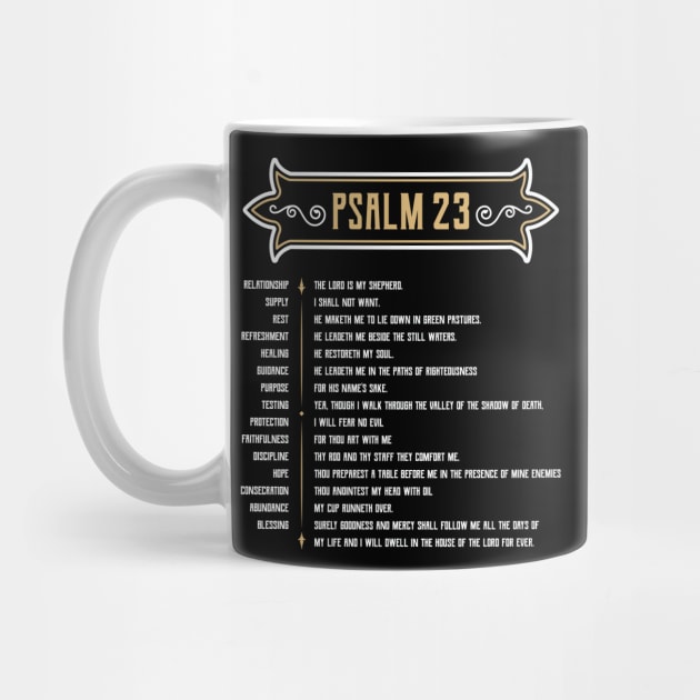 Psalm 23 The LORD is my Shepherd by aneisha